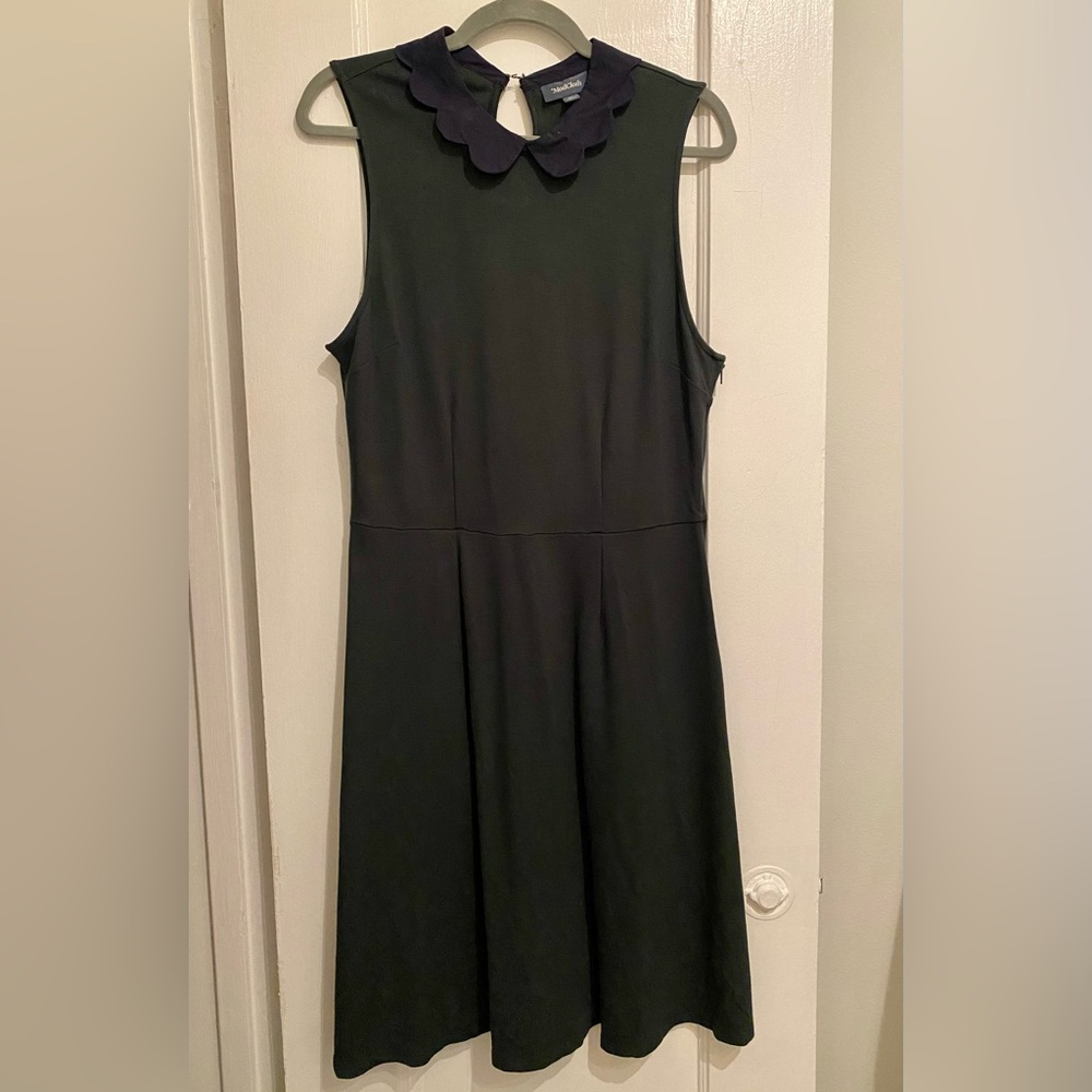 ModCloth Emerald Green Collared Dress